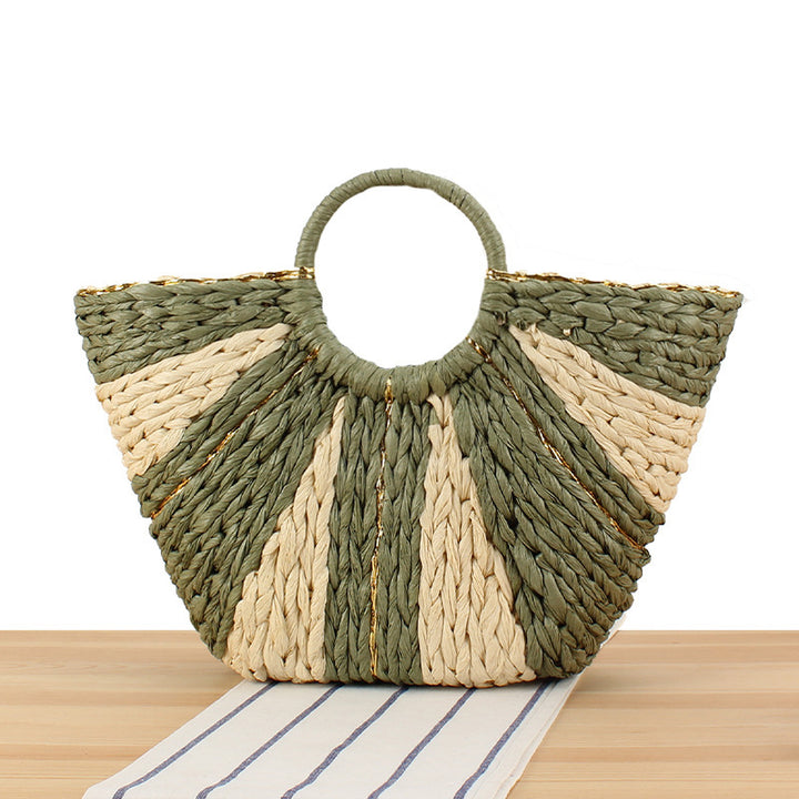 Boho-Chic Basket Bag Bowlift