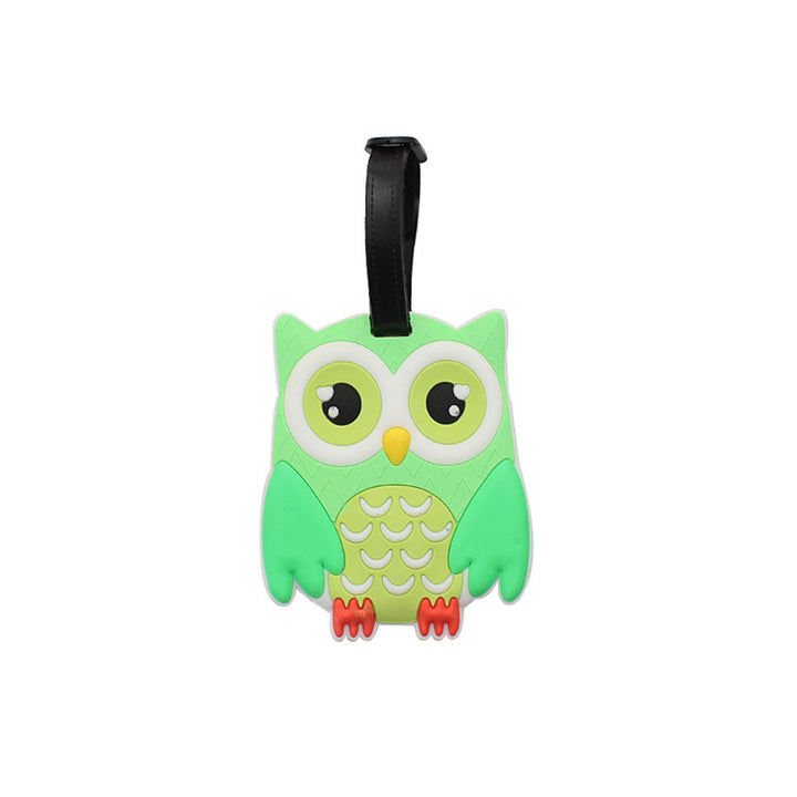 Unisex Cute Penguin Luggage Tag Bowlift