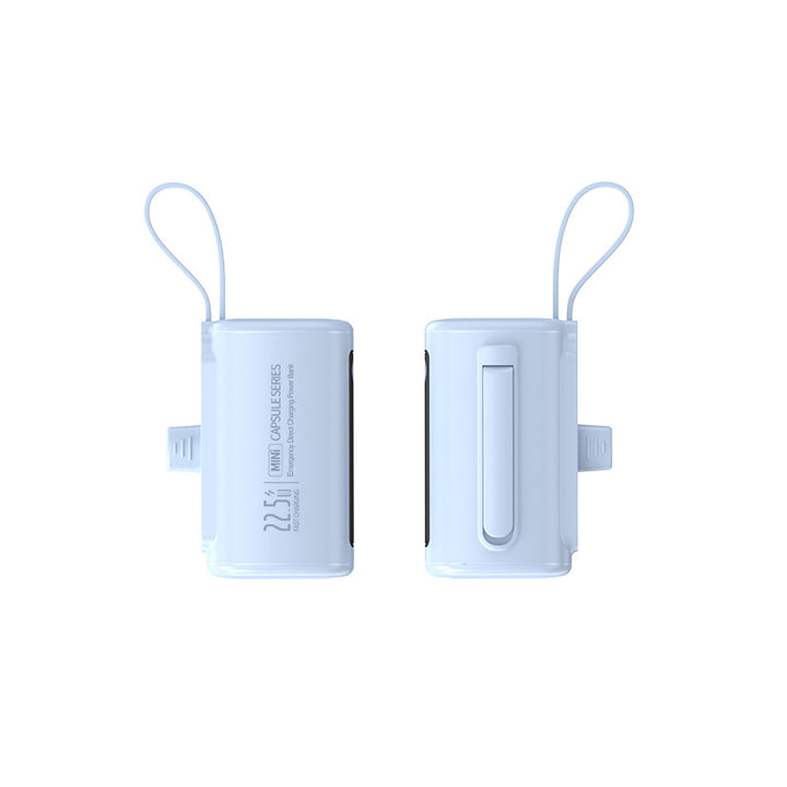 Portable power bank with innovative protective case and integrated USB-C connection Bowlift