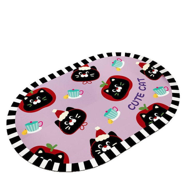 Decorative Bath Mat Bowlift