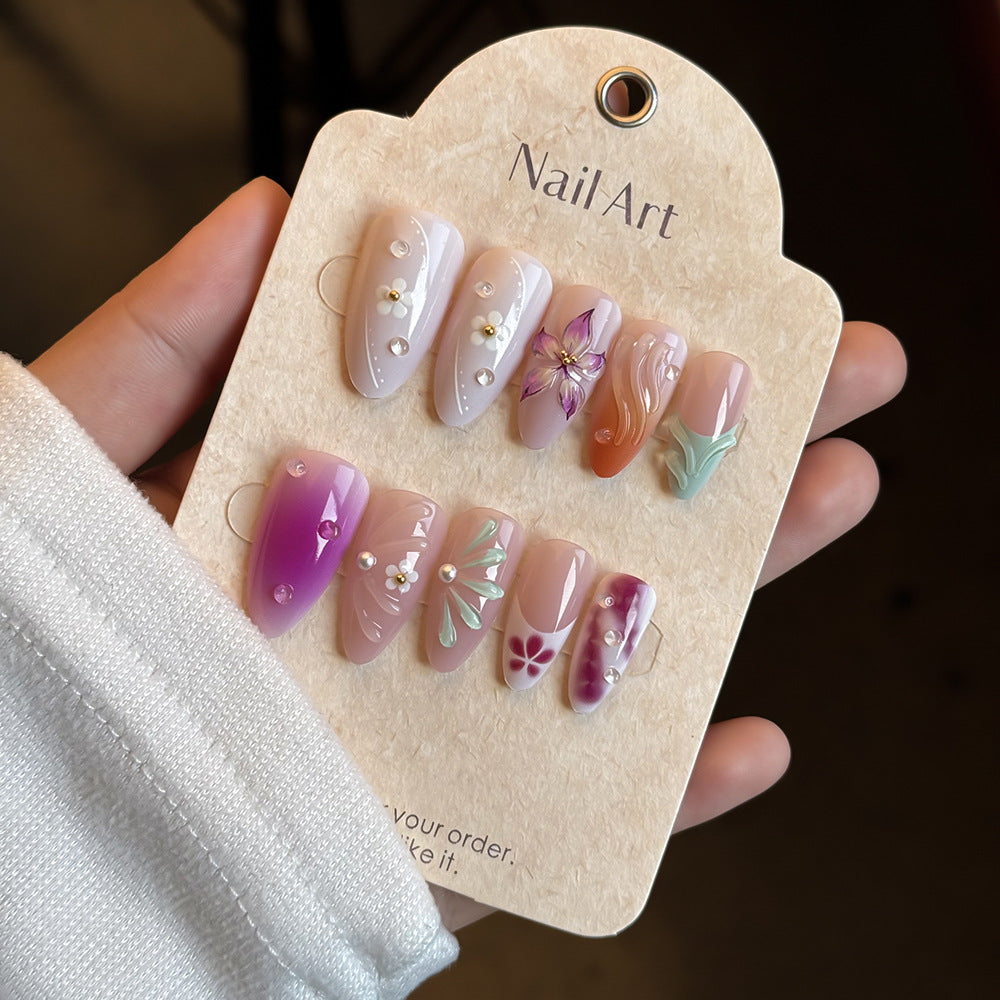 Decorative Press-On Nail Art Collection Bowlift