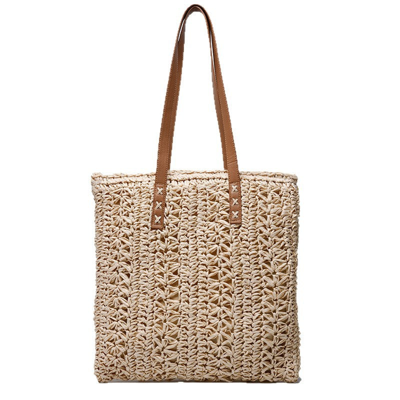 Hand-knotted tote bag made from natural materials Bowlift