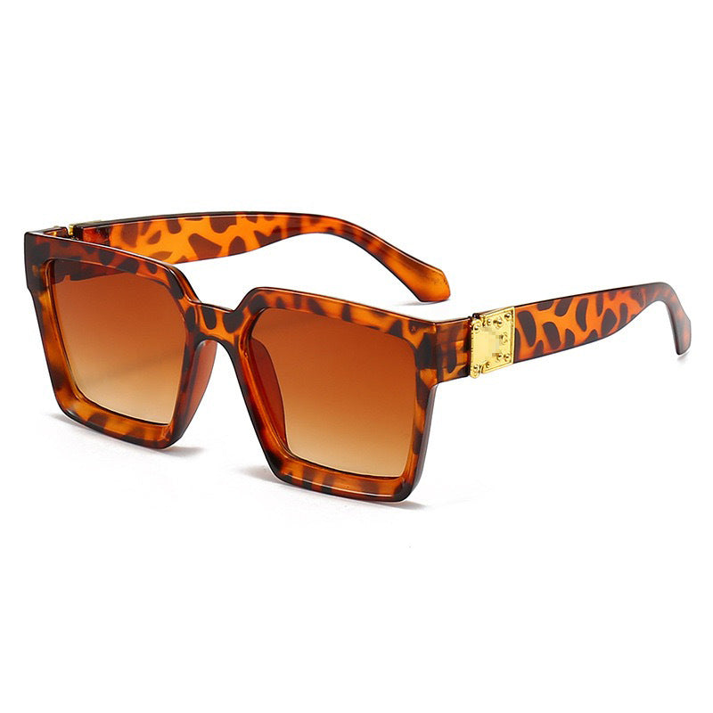 Statement Geometric Frame Sunglasses