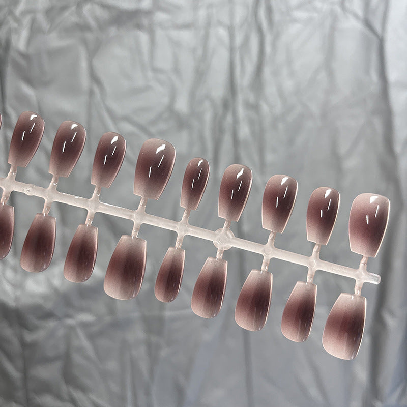 Elegant French Tip Press-On Nail Collection Bowlift