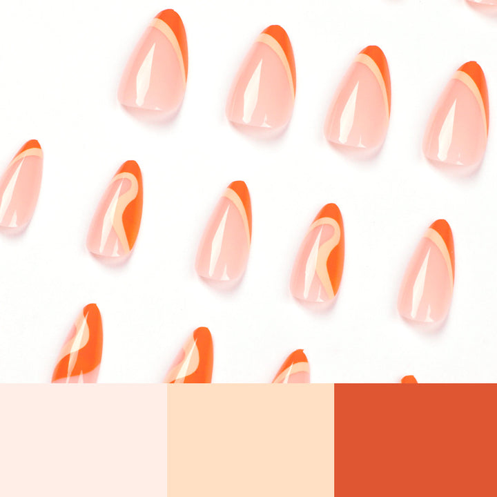 Artful Stiletto Press-On Nails Bowlift
