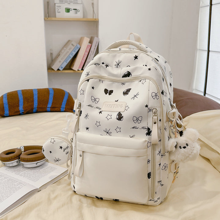 Multi-Functional Graphic Backpack Bowlift