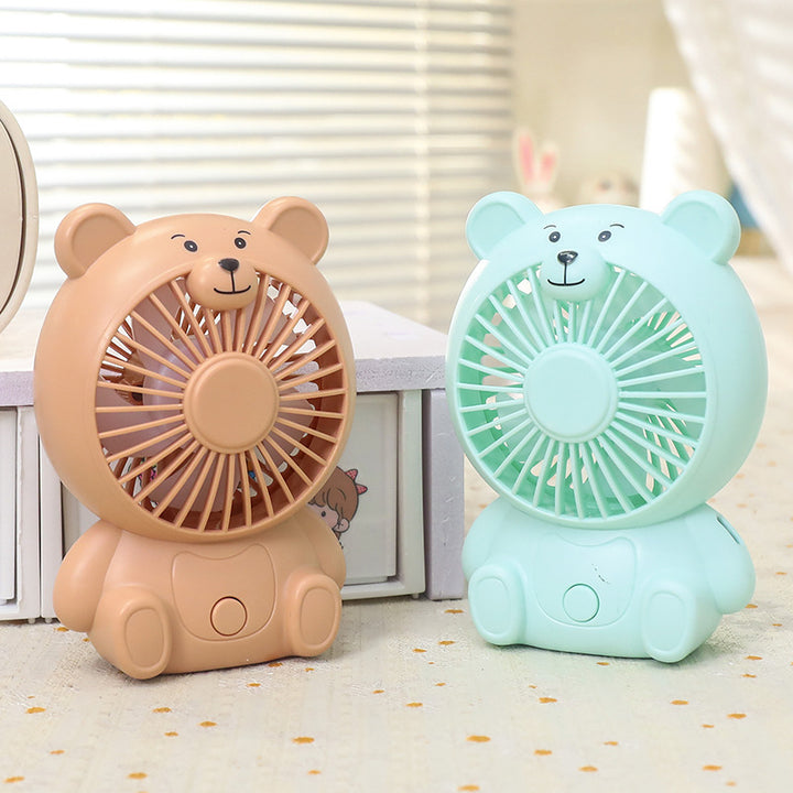Ladies USB table fan in bear design Bowlift