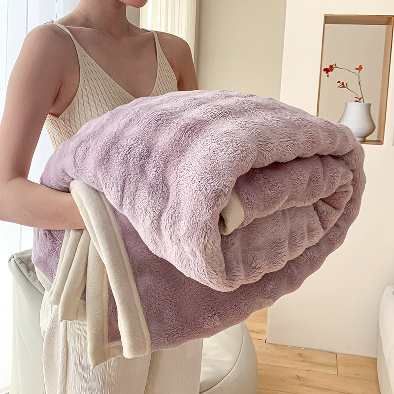 Women’s Plush Blanket with Cozy Comfort Bowlift