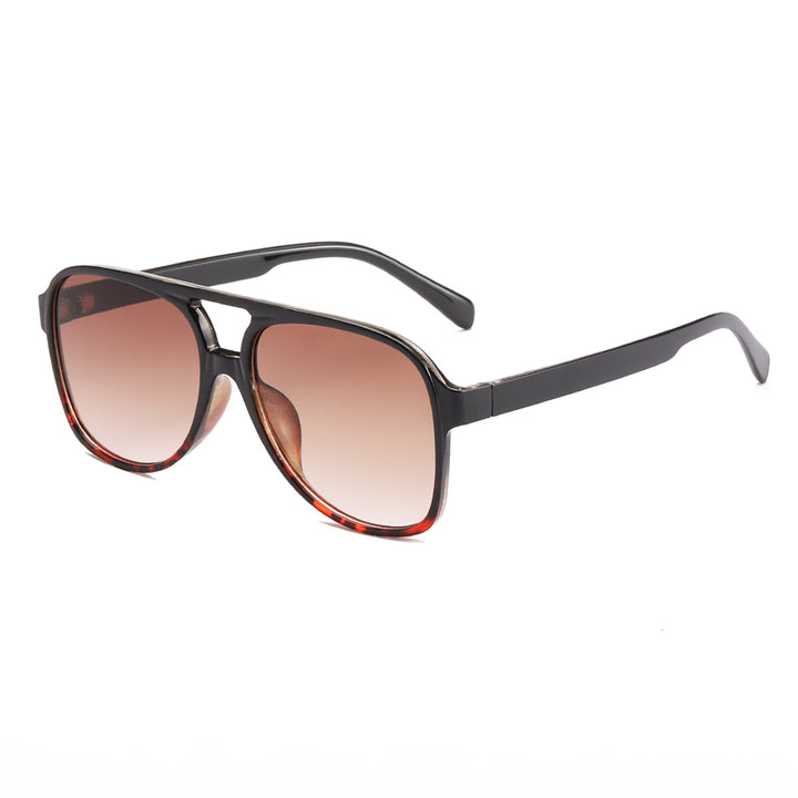 Women's fashionable square sunglasses with wide frame Bowlift