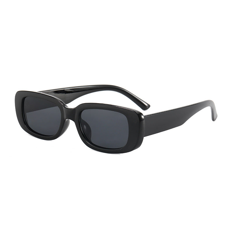 Women's stylish retro sunglasses with rectangular frame Bowlift