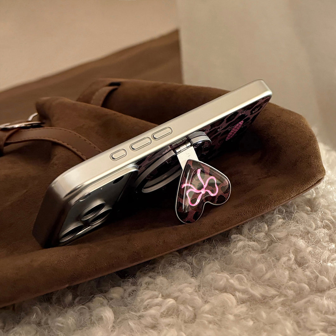 Trendy leopard print phone case Bowlift