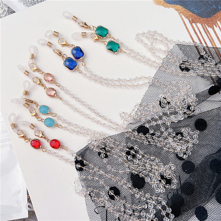 Stylish Beaded Eyewear Chain Bowlift