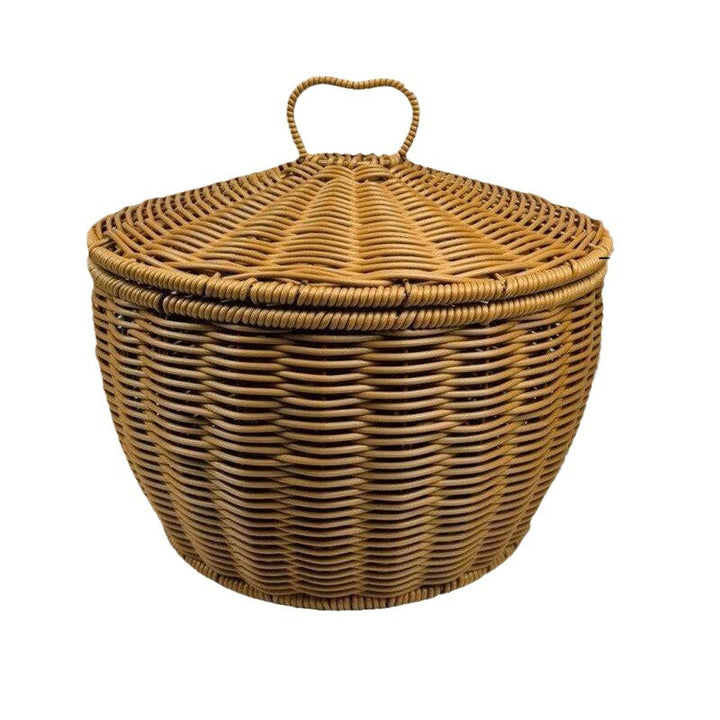 Decorative Woven Storage Container Bowlift