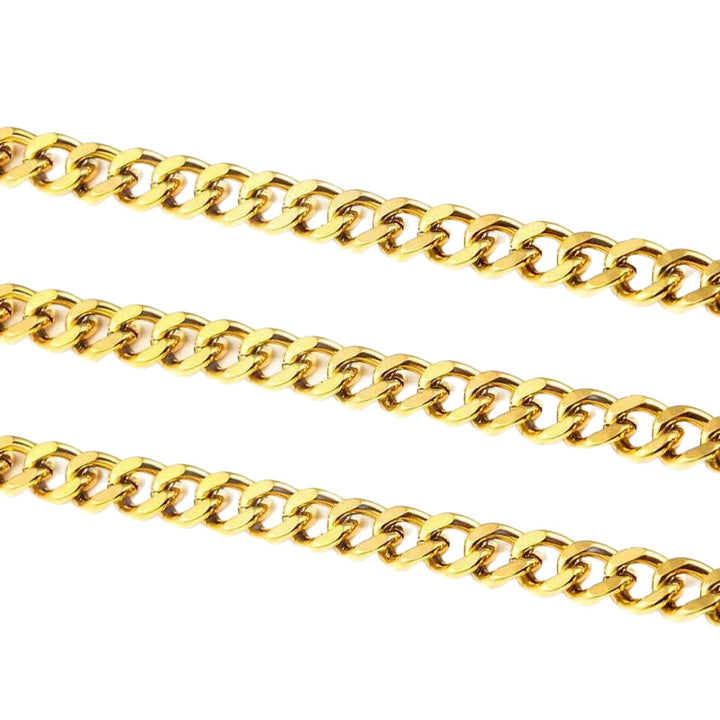 Chic Golden Chain Bracelet Set Bowlift