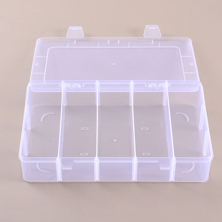 Transparent Multi-Division Craft Supply Organizer Bowlift