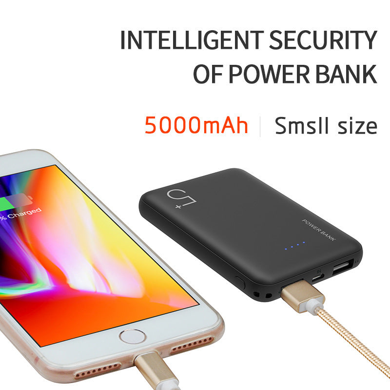 High-performance power bank with dual USB port and intelligent charging recognition Bowlift