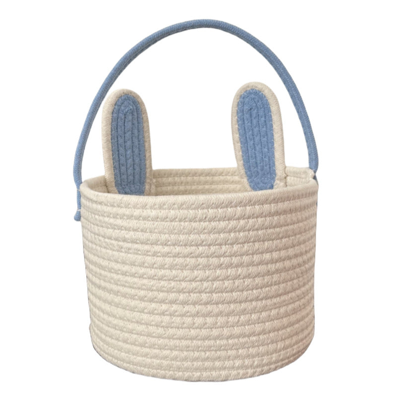 Ladies decorative storage basket with bunny ear design Bowlift