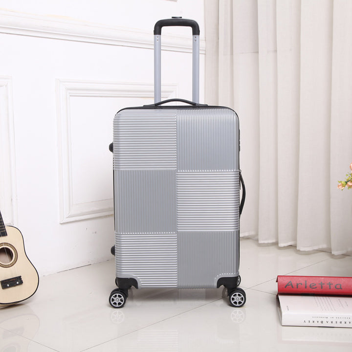 Women's Stylish Textured Hard Shell Luggage Bowlift