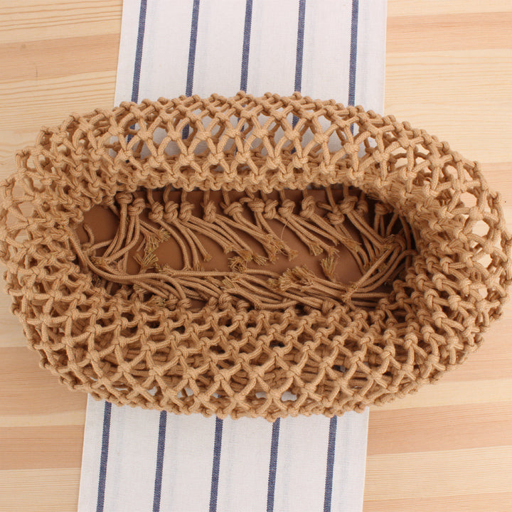 Net bag made of handcrafted natural material Bowlift