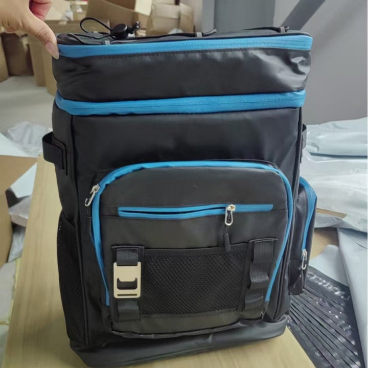 Insulated picnic backpack bag with multiple compartments Bowlift
