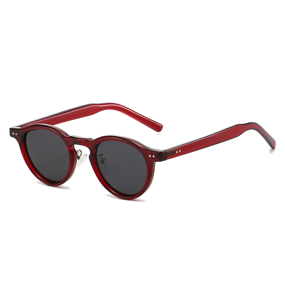 Women's Retro Round Sunglasses Bowlift