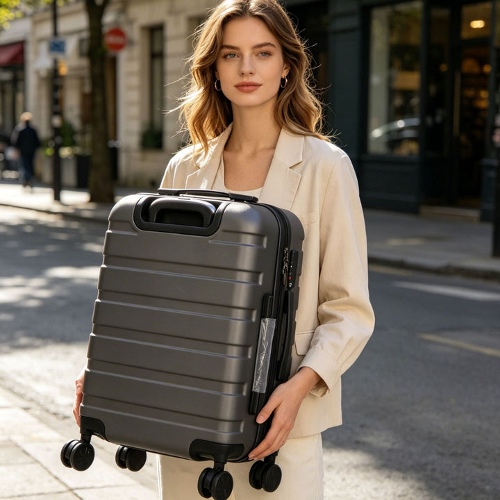 Unisex Travel Spinner Suitcase Bowlift