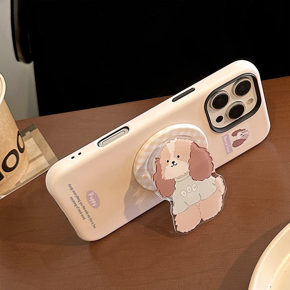 Kawaii Dog Design Sticker Bowlift