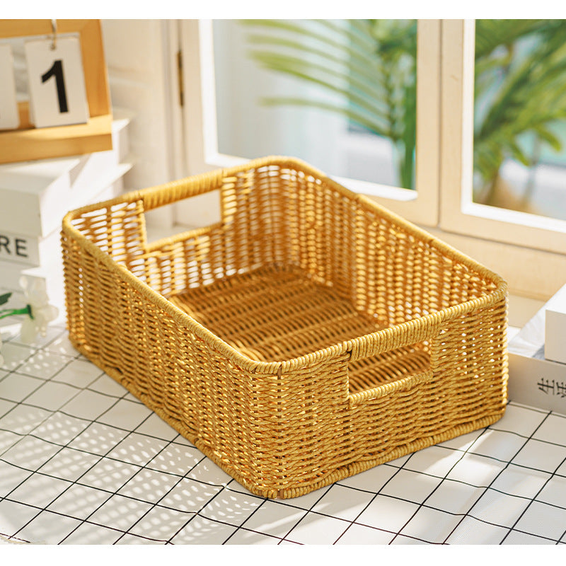 Woven Utility Storage Basket Bowlift