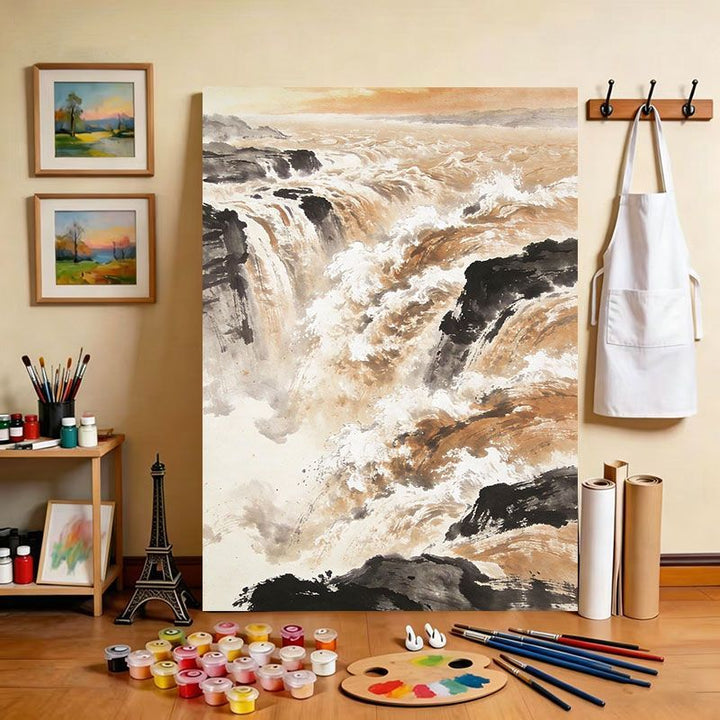 Scenic River Canvas Art Print Bowlift