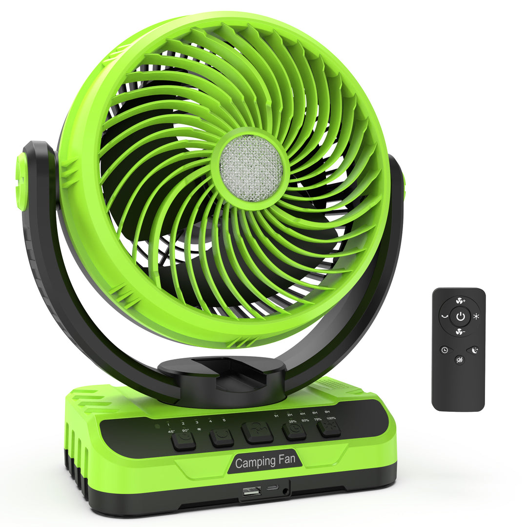 Men's Versatile Portable Camping Fan Bowlift