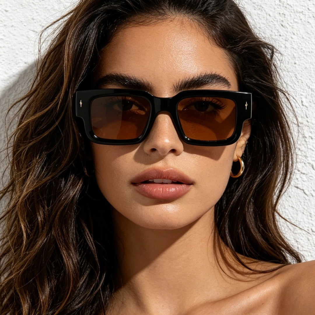 Women's fashionable square sunglasses Bowlift