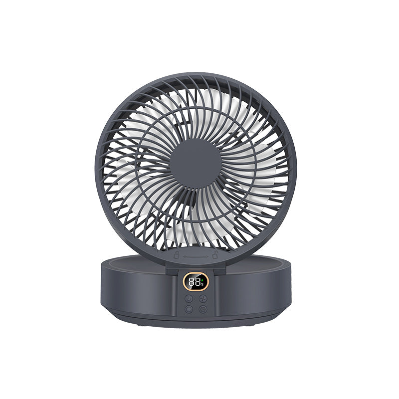 Women's Portable Table Fan with Adjustable Tilt Angle and USB Connection Bowlift