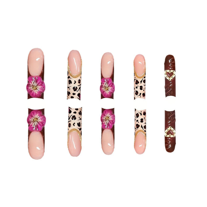 Decorative Artistic Press-On Nails Bowlift