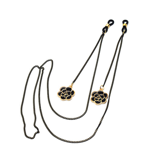 Artistic Floral Eyewear Chain Bowlift