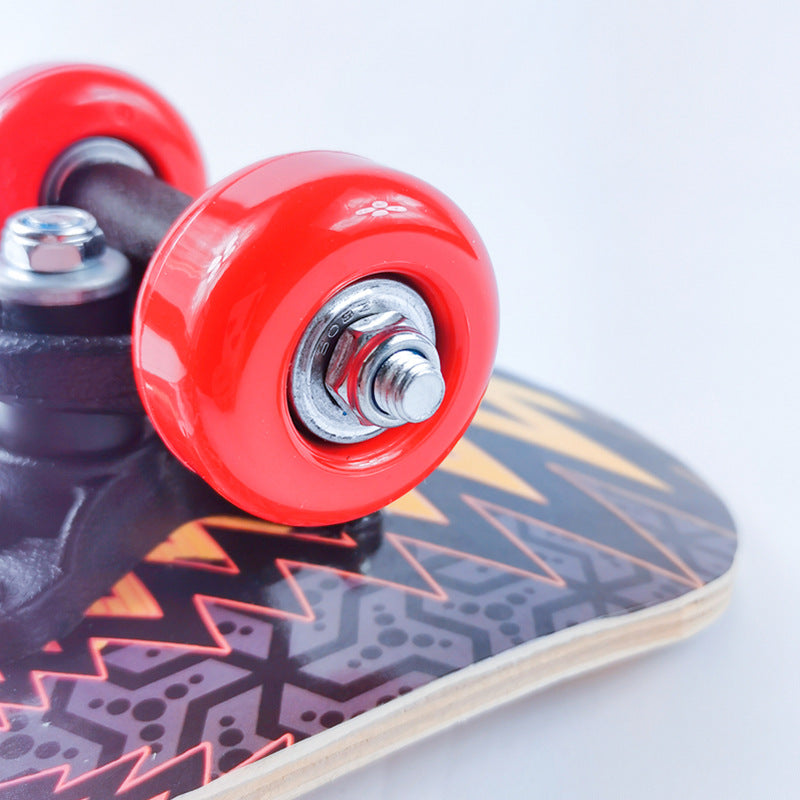 Cartoon-Themed Mini Skateboard Bowlift