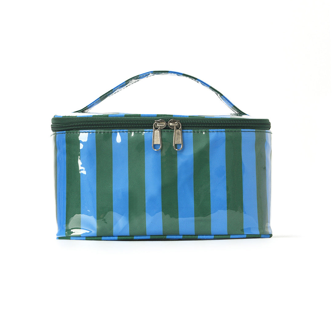 Cosmetic organizer with carry handle and water-repellent coating Bowlift