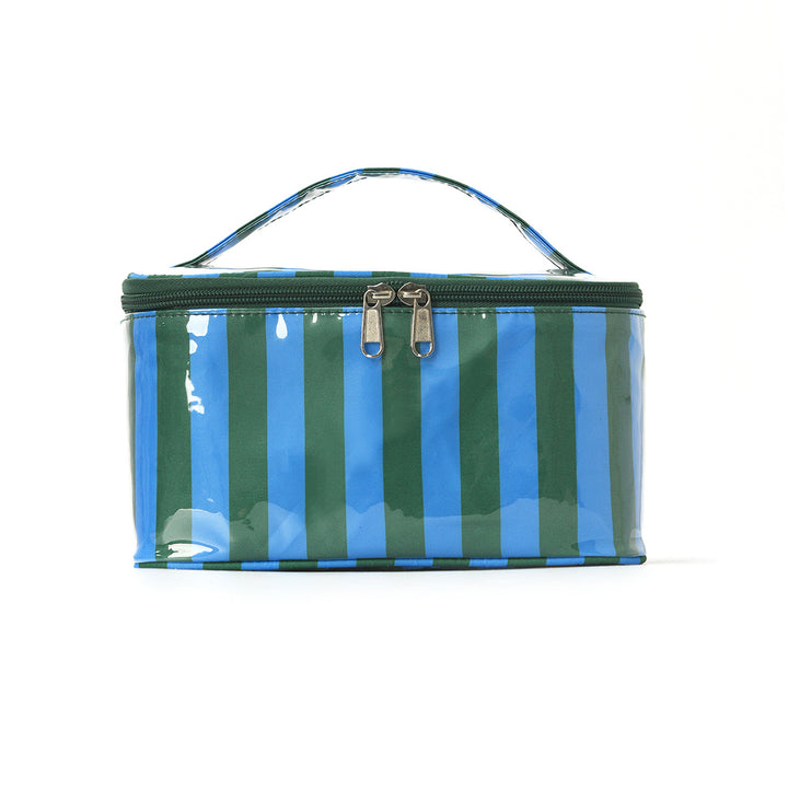 Cosmetic organizer with carry handle and water-repellent coating Bowlift