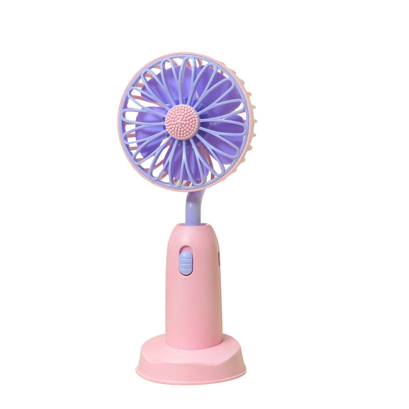 Women's Portable Mini Fan with Flexible Head Bowlift