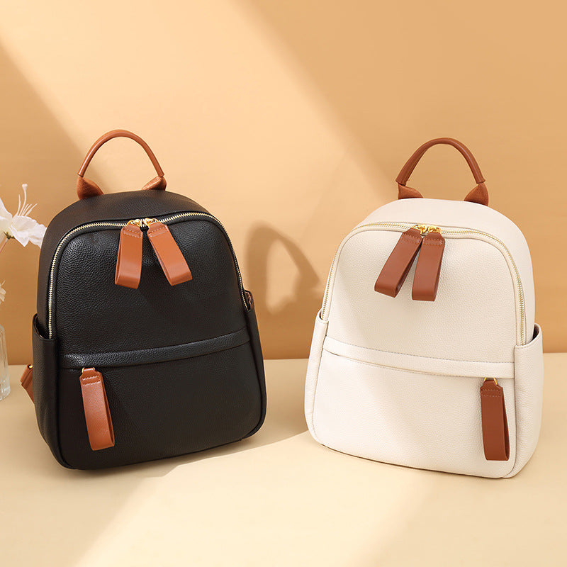 Minimalist Textured Backpack Bowlift