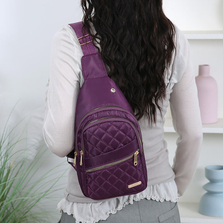 Chic Quilted Sling Bag Bowlift