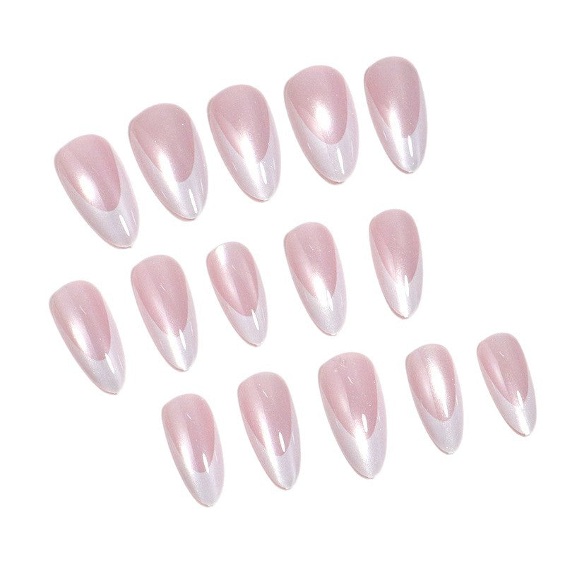 Luxurious Gradient Press-On Nails Bowlift