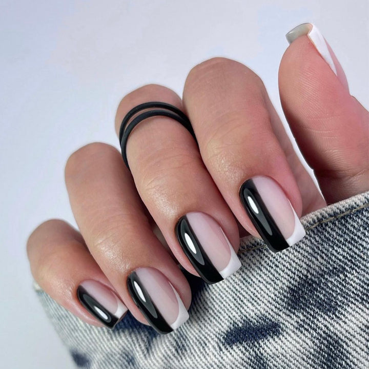 Glamorous Glittery Stiletto Press-On Nails Bowlift