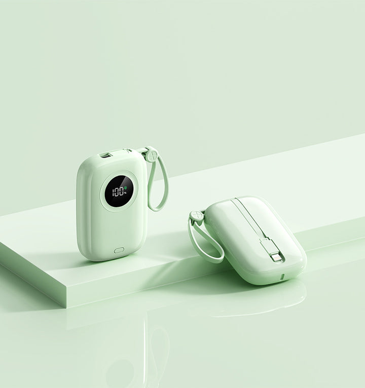 Portable power bank with digital energy display Bowlift