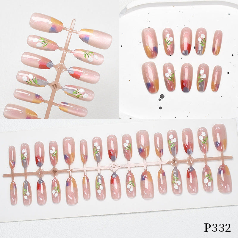 Floral Fantasy Press-On Nail Kit Bowlift