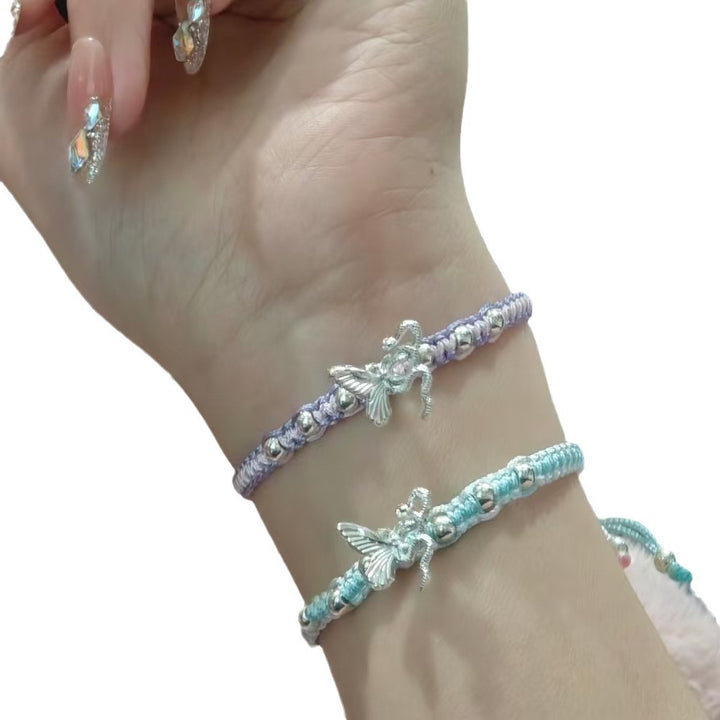 Adjustable Butterfly Charm Bracelet Bowlift