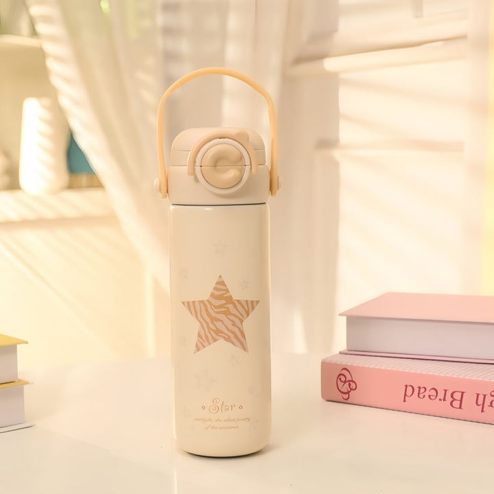 Ladies Insulated Drinking Bottle in Cheerful Strawberry Design Bowlift