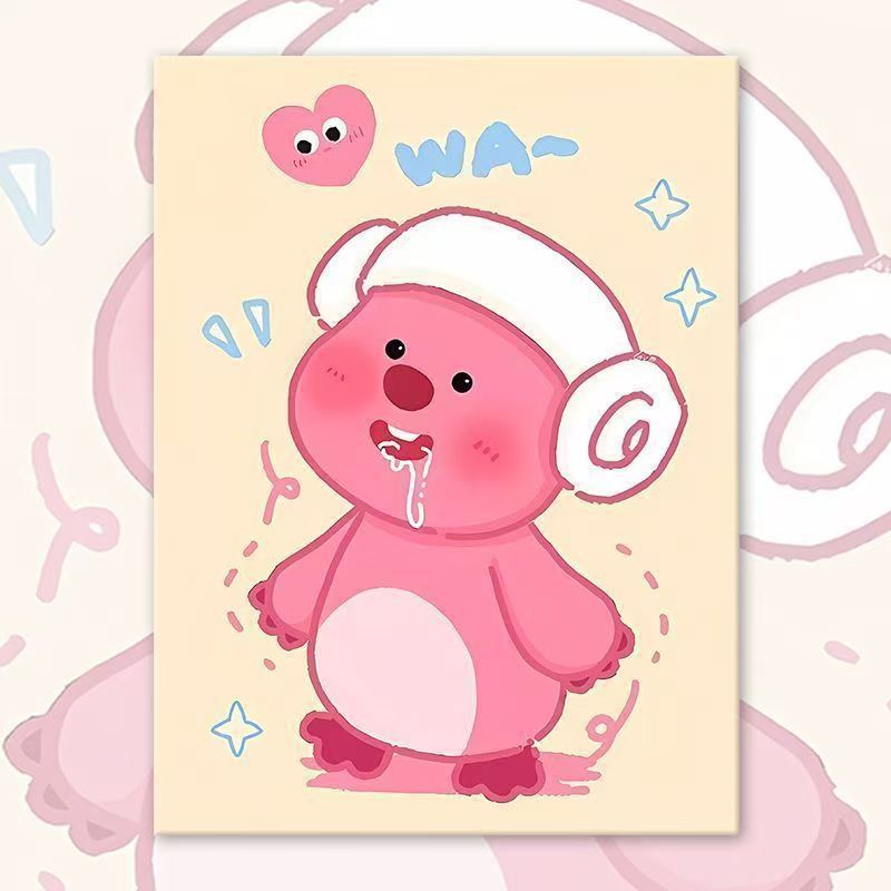 Cute Bear-Themed Wall Art Bowlift