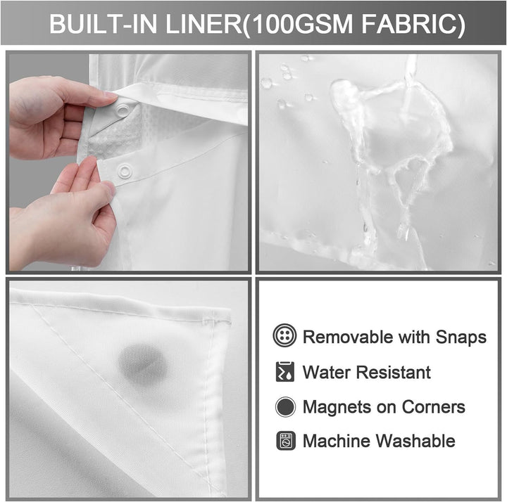 Shower Curtain Bowlift