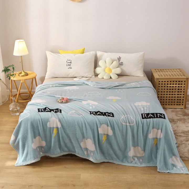 Ladies Cozy and Colorful Blanket Bowlift