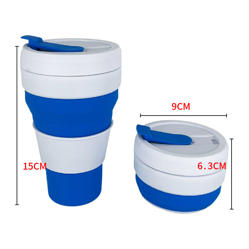 Women Foldable Coffee Cup with Lid Bowlift